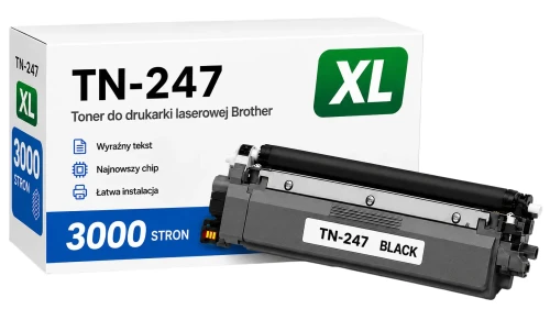 Toner Brother TN-247 BK XL zamiennik - 3000 stron (Czarny)