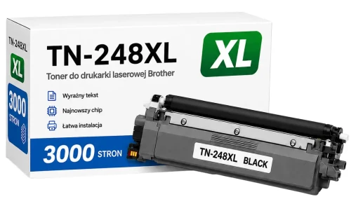 Toner Brother TN-248 BK XL zamiennik - 3000 stron (Czarny)