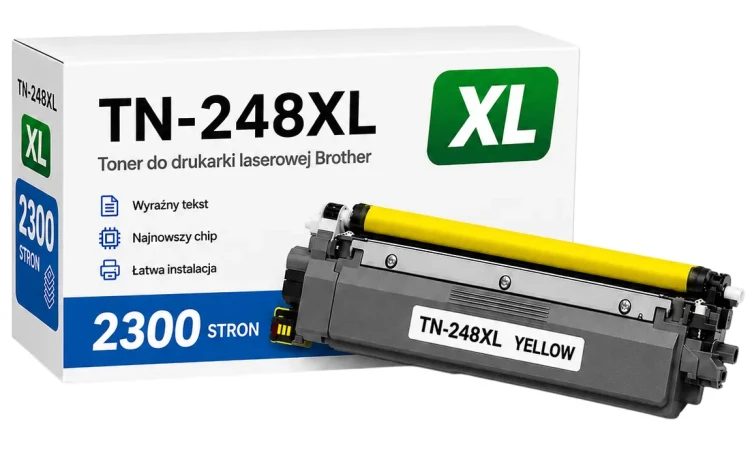 Toner XL do Brother TN-248 Żółty