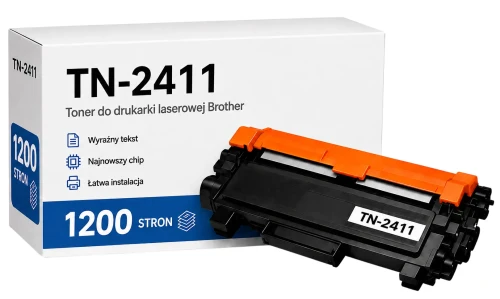 Toner Brother TN-2411 zamiennik - 1200 stron (Czarny)