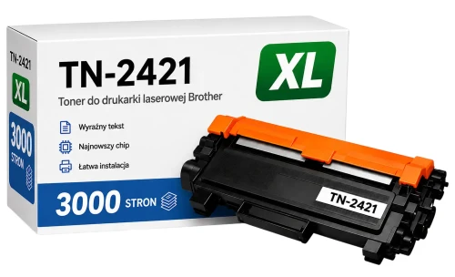 Toner Brother TN-2421 XL zamiennik - 3000 stron (Czarny)