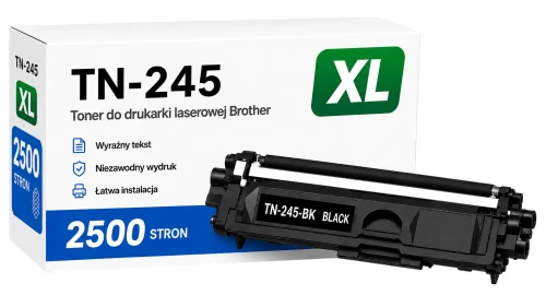 Toner Brother TN-245 BK zamiennik - 2500 stron (Czarny)
