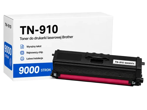 Toner Brother TN-910 M zamiennik - 9000 stron (Magenta)