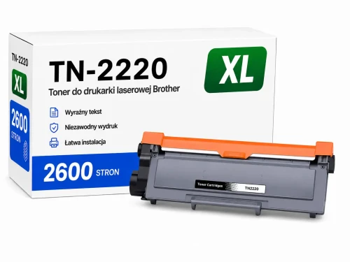 Toner Brother TN-2220 XL zamiennik - 2600 stron (Czarny)