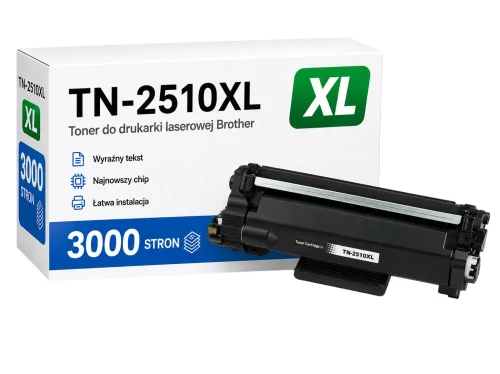 Toner Brother TN-2510 XL zamiennik - 3000 stron (Czarny)