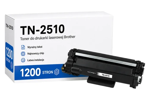 Toner Brother TN-2510 zamiennik - 1200 stron (Czarny)