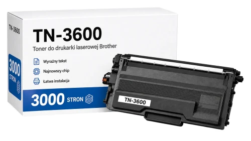 Toner Brother TN-3600 zamiennik - 3000 stron (Czarny)