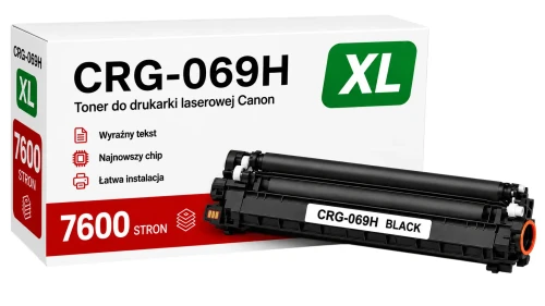 Toner Canon 069H XL zamiennik - 7600 stron (Czarny)