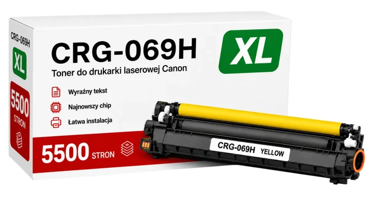 Toner Canon CRG-069H Żółty zamiennik