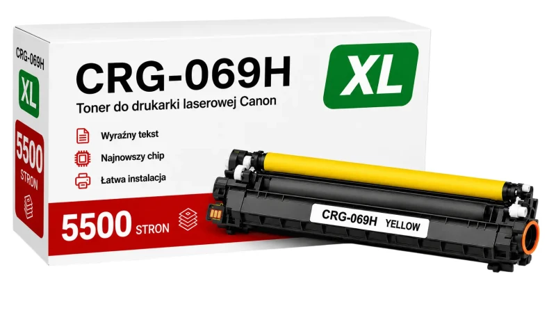 Toner Canon CRG-069H Żółty zamiennik