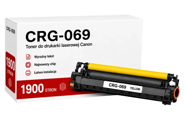 Toner Canon CRG-069 Żółty zamiennik