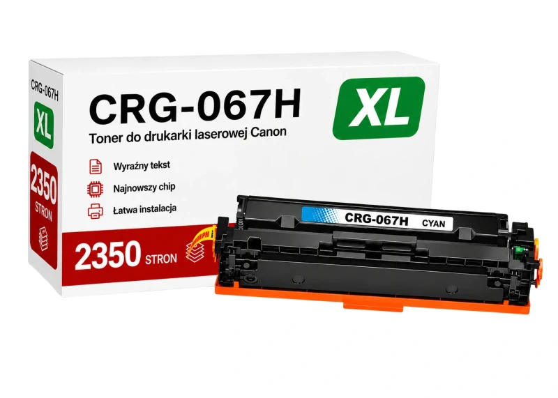 Toner Canon CRG-067H Niebieski zamiennik