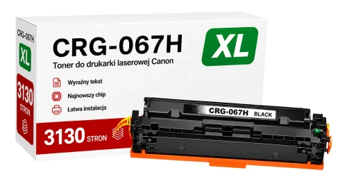 Toner Canon 067H XL zamiennik - 3130 stron (Czarny)