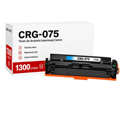 Toner Canon 075 zamiennik - 1300 stron (Niebieski)