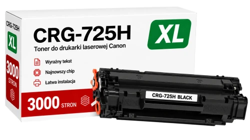 Toner Canon CRG-725H XL zamiennik - 3000 stron (Czarny)