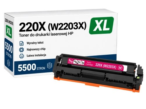 Toner HP 220X Magenta zamiennik