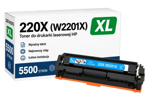 Toner HP 220X Niebieski zamiennik