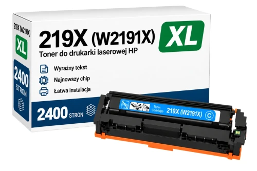 Toner HP 219X Niebieski zamiennik
