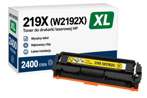 Toner HP 219X Żółty zamiennik