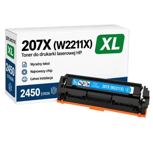 Toner HP 207X Niebieski zamiennik