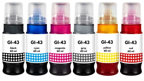 Tusze do Canon GI-43 CMYK