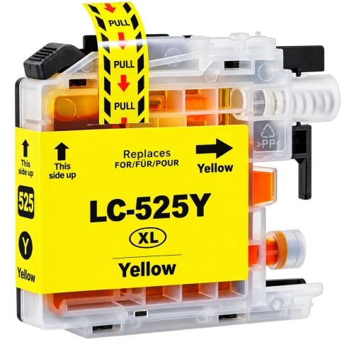 Tusz do Brother LC-525 XL Żółty