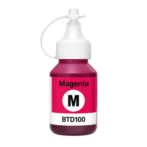 Tusz do Brother BTD100M Magenta