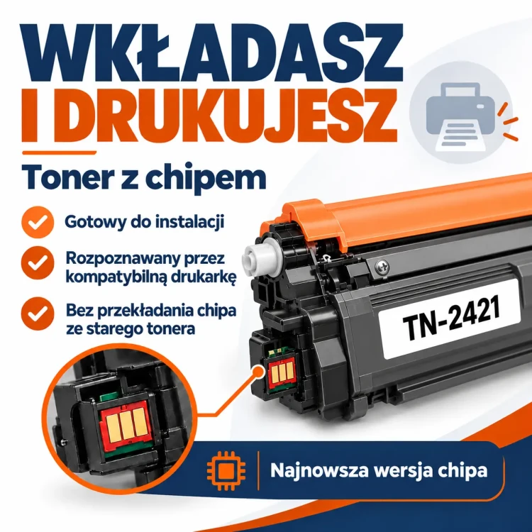 Toner z chipem TN-2421.webp