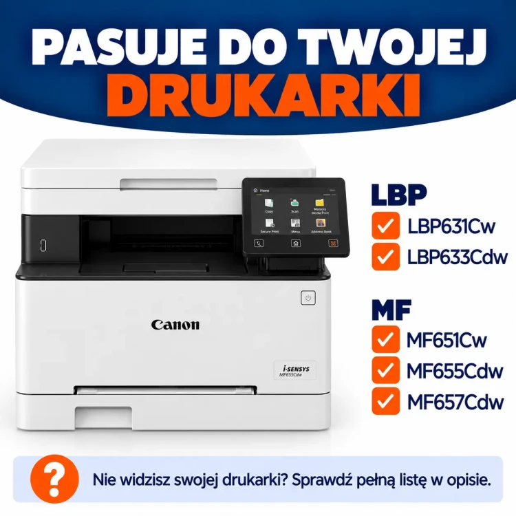 Kompatybilne drukarki Canon MF i LBP.webp
