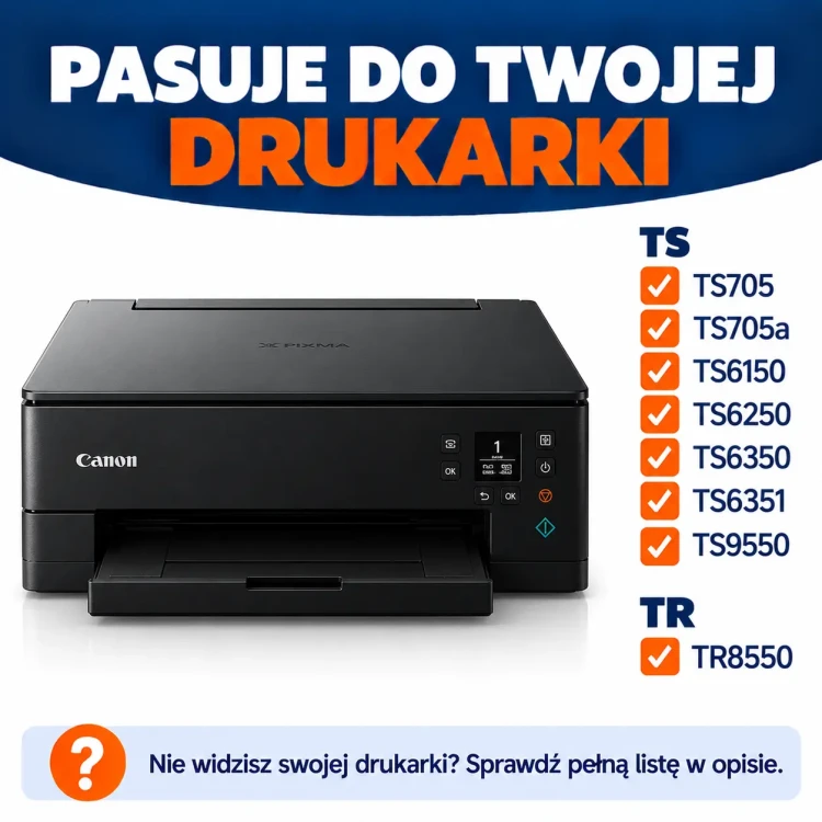 Kompatybilne drukarki Canon PIXMA.webp