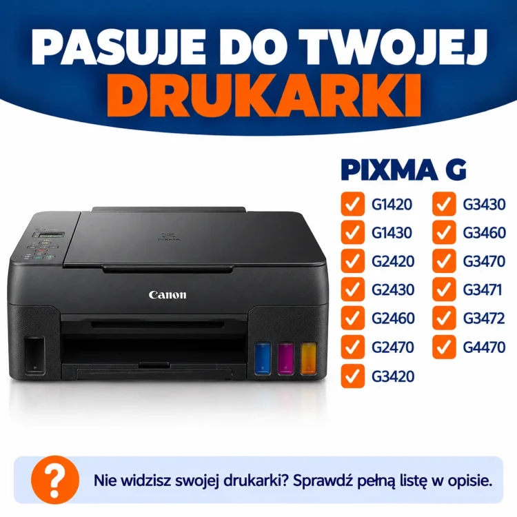 Pasuje do Twojej drukarki PIXMA G.webp