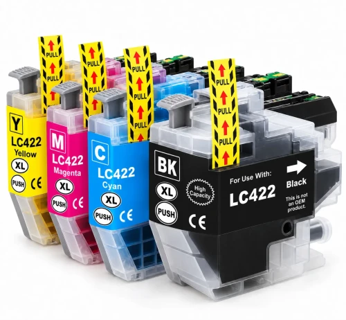 Tusze Brother LC-422 zamienniki XL