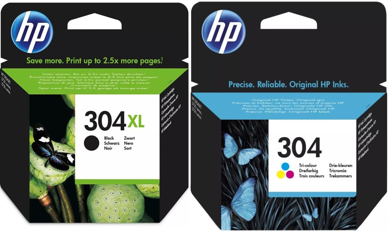 HP 304XL BK + HP 304 CMY