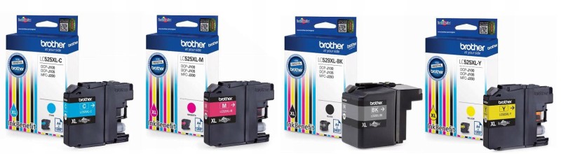 Tusze Brother LC-525XL LC-529XL