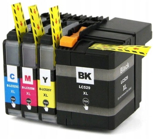 Tusze Brother LC-525XL LC-529XL