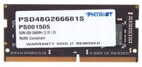 Patriot Signature Line 8GB (1x8GB) 2666MHz CL19