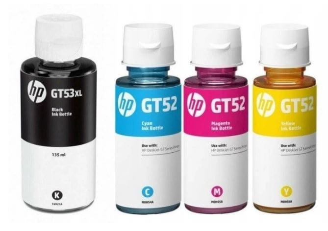 Tusze HP GT53XL GT52