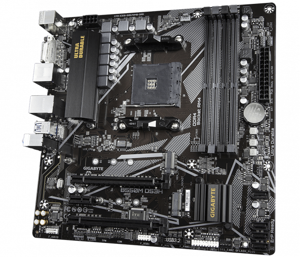 Gigabyte B550M DS3H AM4