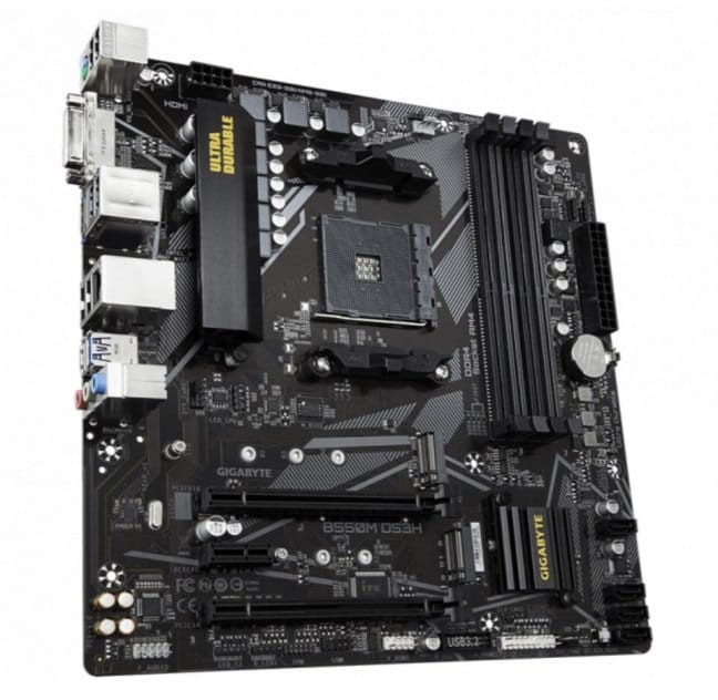 Gigabyte B550M DS3H AM4