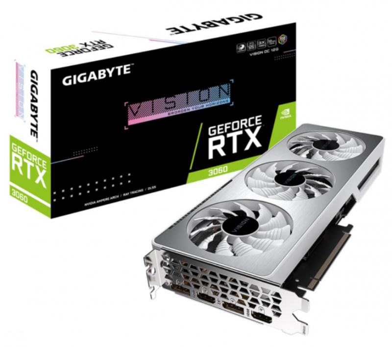 Karta Graficzna Gigabyte RTX 3060 VISION OC 12GB