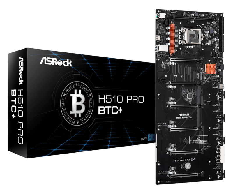 ASRock H510 PRO BTC+