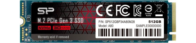 Silicon Power A80 512GB PCI-e