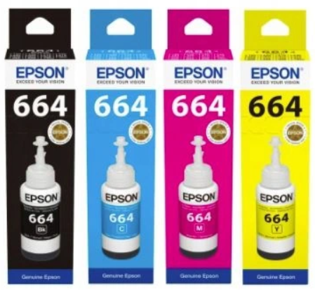 Tusze Epson 664