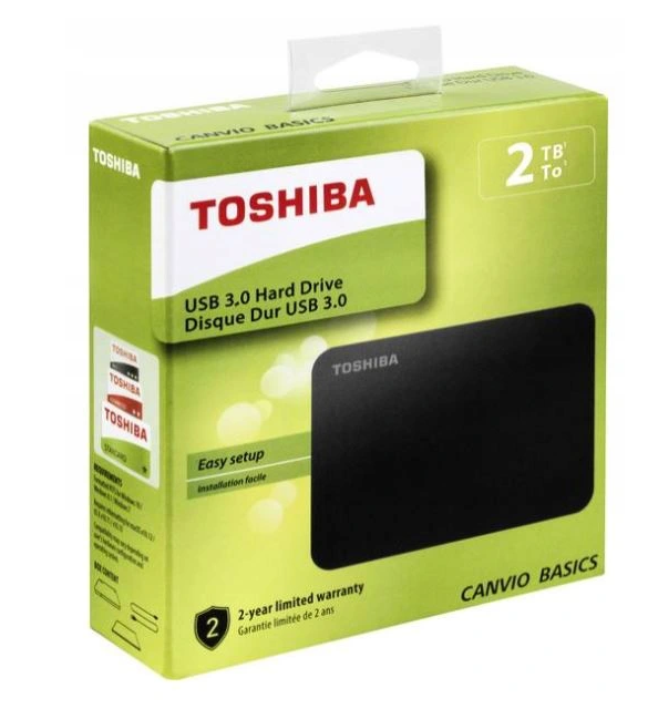 Dysk zewnętrzny HDD Toshiba Canvio 2TB USB 3.0