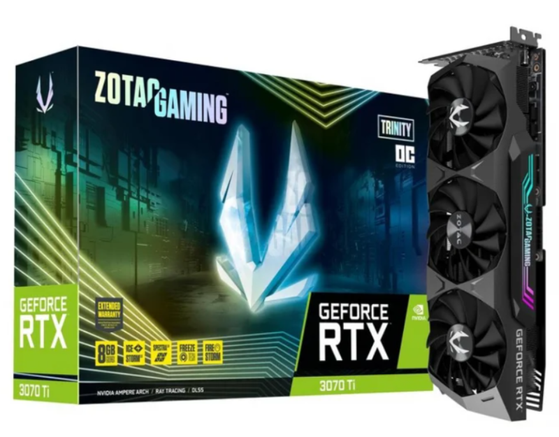 Zotac GeForce RTX 3070 Ti GAMING TRINITY OC 8 GB