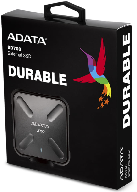 Dysk zewnętrzny SSD Adata SD700 1TB Black