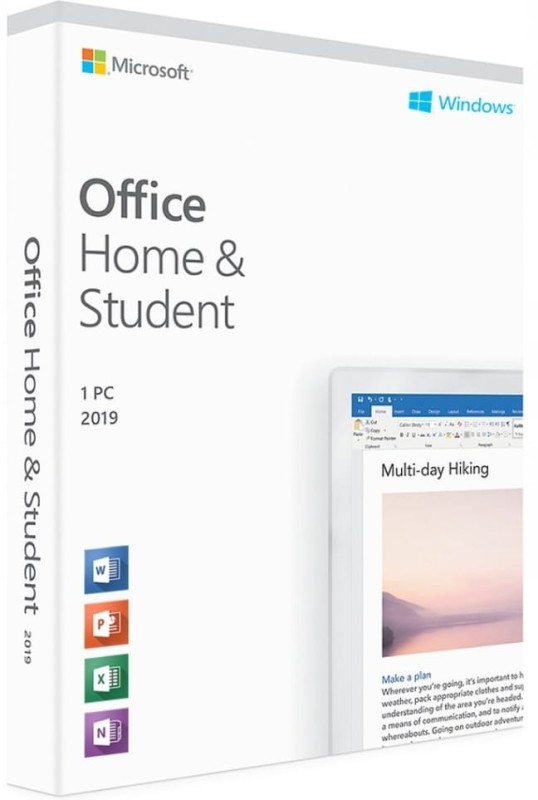 Microsoft Office 2019 Home & Student PL BOX 32/64bit Win/MAC