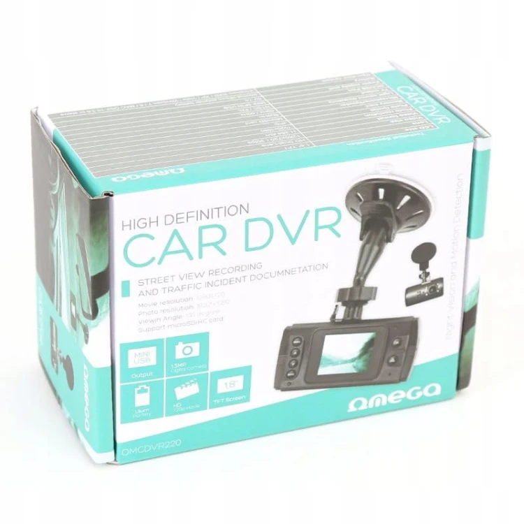 Rejestrator jazdy Omega CAR DVR HD 720P HDMI