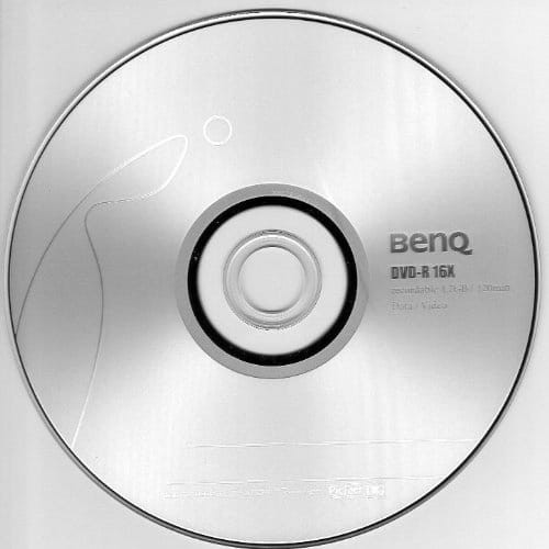 BenQ DVD-R/25+1 DVD+RW 4.7GB 16x 120min