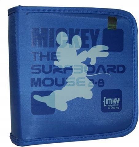 Etui na płyty DISNEY Myszka Mickey Niebieskie 40 CD DVD